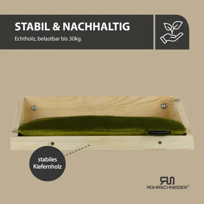 Rohrschneider Natürliche Kletteretage mit Kissen