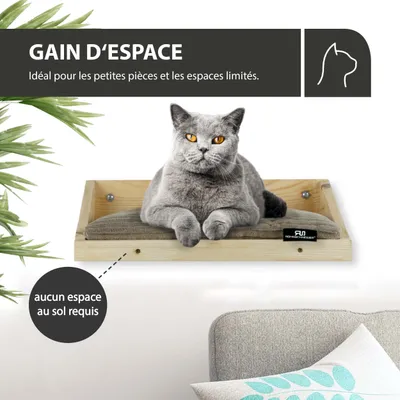 Rohrschneider Marche d'escalade naturelle avec coussin