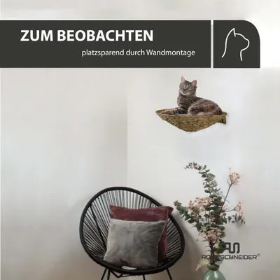 Rohrschneider Hängemulde aus Wasserhyazinthe