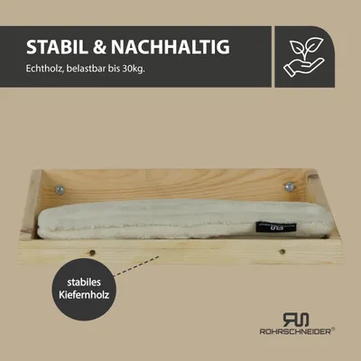 Rohrschneider Natürliche Kletteretage mit Kissen