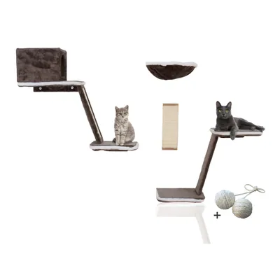 Rohrschneider Mur d'escalade pour chats composé de huit parties
