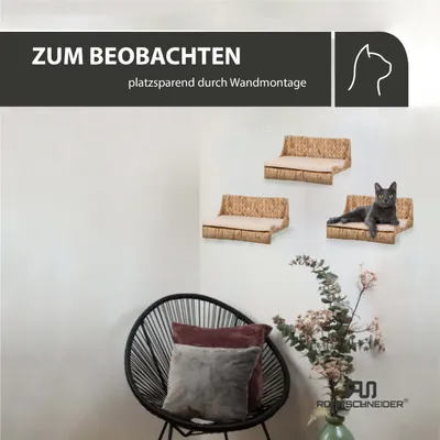 Rohrschneider Kletteretage aus Wasserhyazinthe
