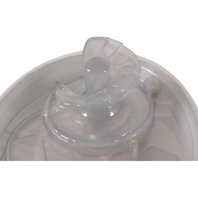 Fontaine à eau Calypso 3 litres grise pour chat et chien