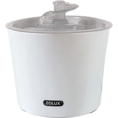 zolux - Fontaine à eau Calypso 3 litres grise pour chat et chien