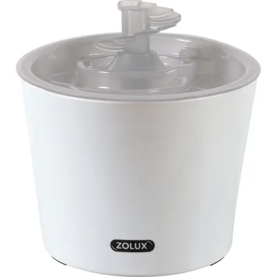 zolux - Fontaine à eau Calypso 3 litres grise pour chat et chien