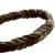 HUNTER Collier Solid Education Duo, brun foncé