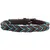 HUNTER Collier Solid Education Cord, marron/turquoise