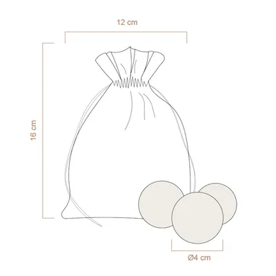 Bagane Lot de 3 balles de jeu pour chat en feutre de laine Bala