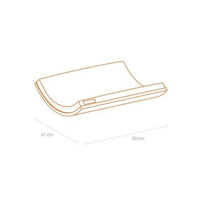 Bagane Etagère hamac chat design, bois noyer Kissa