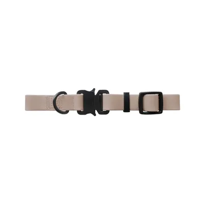 Bagane Collier chien nude réglable, imperméable, boucle en métal Mellem Bagane Collier chien nude réglable, imperméable, boucle en métal Mellem