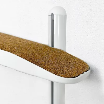 Bagane Arbre à chat mural design 2 plateformes, socle gris Moon