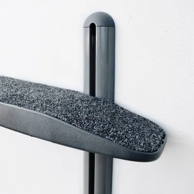 Bagane Grand arbre à chat mural design 4 plateformes socle blanc Moon Plus