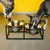 Bagane Set de 2 gamelles surélevées en acier, socle filaire métal Kum