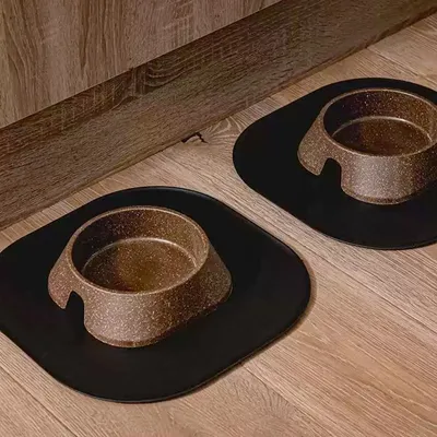 Bagane Gamelle anti-glouton en bioplastique de maïs biodégradable. Suave