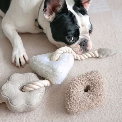Bagane Jouet d'occupation pour chien, set de 4 blocs à mâcher Bloocs