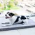 Bagane Tapis chien confortable en tissu gris clair Namaste Bagane Tapis chien confortable en tissu gris clair Namaste