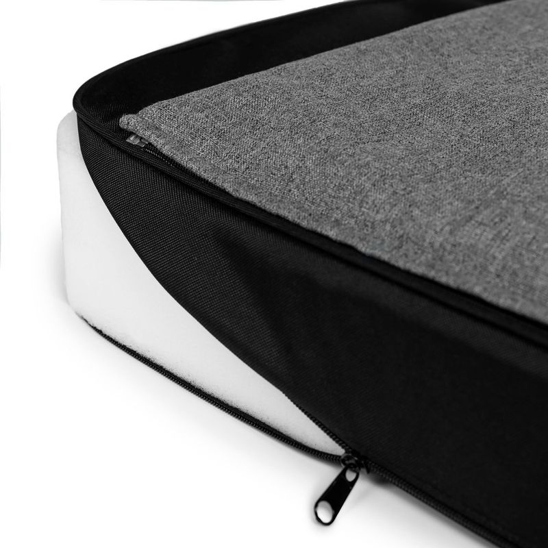 Bagane Matelas orthopédique pour chien, noir / gris Patja
