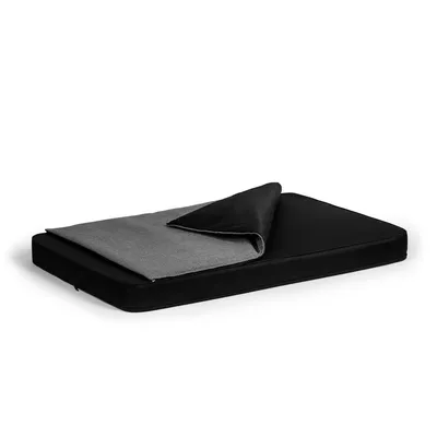 Bagane Matelas orthopédique pour chien, noir / gris Patja Bagane Matelas orthopédique pour chien, noir / gris Patja