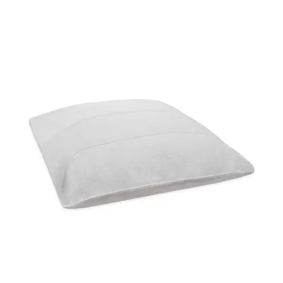 Bagane Coussin design pour chien en tissu gris clair Hoina