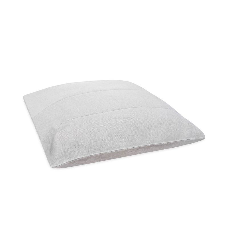 Bagane Coussin design pour chien en tissu gris clair Hoina