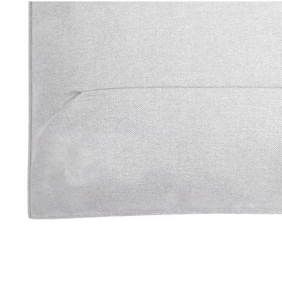 Bagane Coussin design pour chien en tissu gris clair Hoina