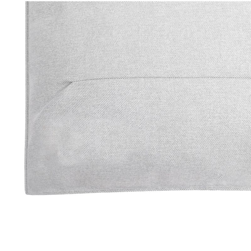 Bagane Coussin design pour chien en tissu gris clair Hoina