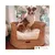 Bagane Panier design pour chien / chat en herbe naturelle Frafra