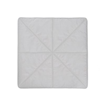 Bagane Tapis de voyage pour chien léger et imperméable, gris 85x85cm Orii