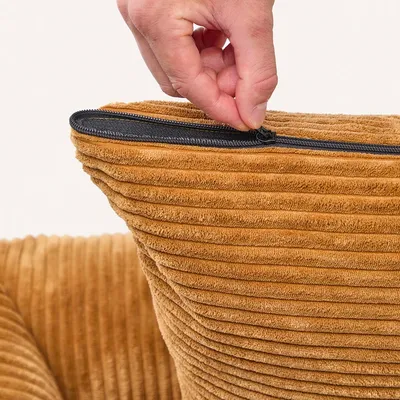 CAFIDE Panier en velours côtelé, SNOZY