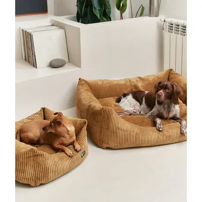 CAFIDE Panier en velours côtelé, SNOZY