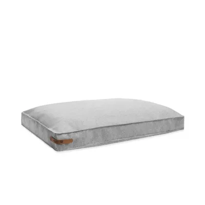 Bagane Coussin chien design et moelleux, gris clair Kaha