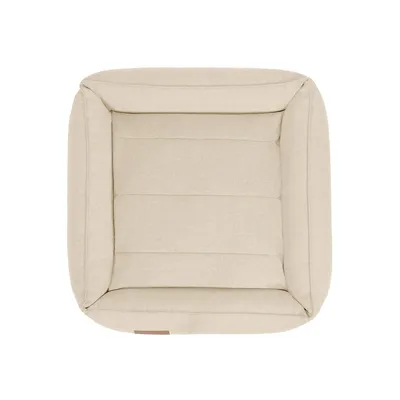 Bagane Panier luxe chien / chat déhoussable en tissu beige Sutna Bagane Panier luxe chien / chat déhoussable en tissu beige Sutna