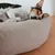 Bagane Coussin rond pour chien moelleux, en coton bio Hvil Bagane Coussin rond pour chien moelleux, en coton bio Hvil