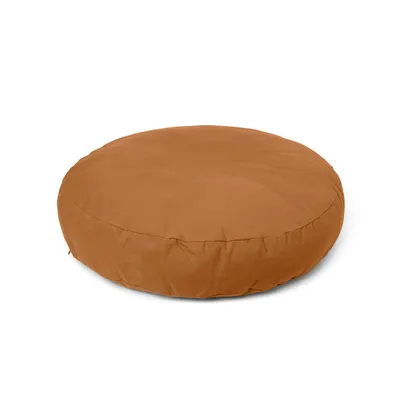 Bagane Coussin rond pour chien moelleux, en coton bio Hvil