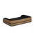 Bagane Coussin chien orthopédique à mémoire de forme, camel / noir Sohva