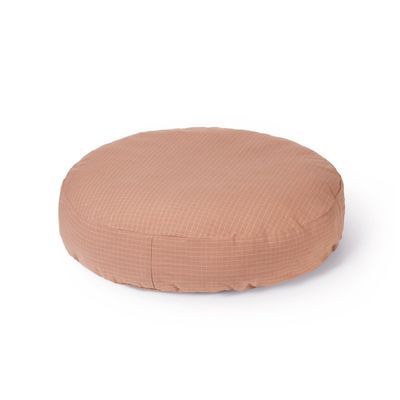 Bagane Coussin rond pour chien moelleux, en coton bio Hvil