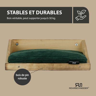 Rohrschneider Marche d'escalade flammée avec coussins