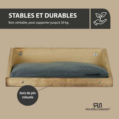 Rohrschneider Marche d'escalade flammée avec coussins