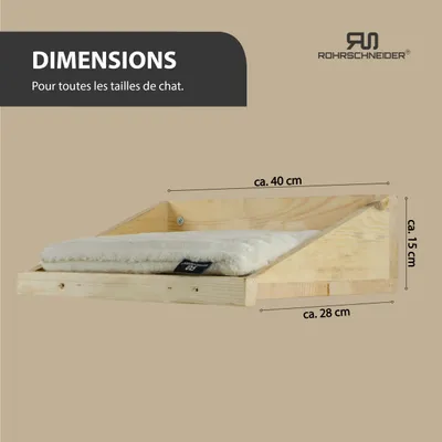 Rohrschneider Marche d'escalade flammée avec coussins