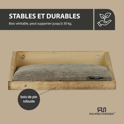 Rohrschneider Marche d'escalade flammée avec coussins