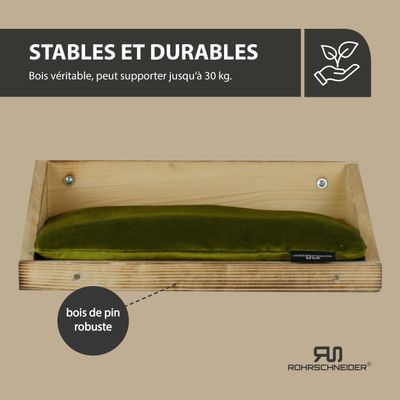 Rohrschneider Marche d'escalade flammée avec coussins