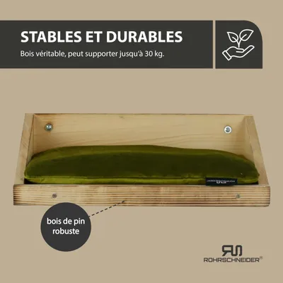 Rohrschneider Marche d'escalade flammée avec coussins