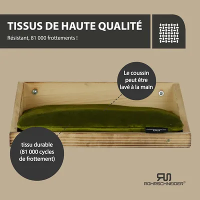 Rohrschneider Marche d'escalade flammée avec coussins