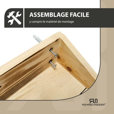 Rohrschneider Marche d'escalade flammée avec insert