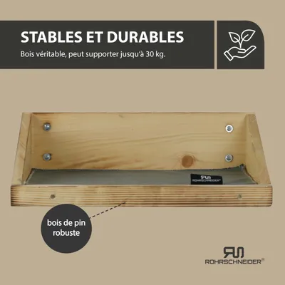 Rohrschneider Marche d'escalade flammée avec insert