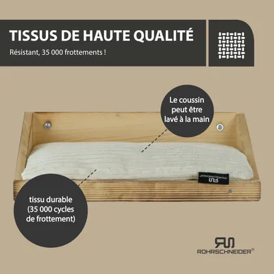 Rohrschneider Marche d'escalade flammée avec coussins