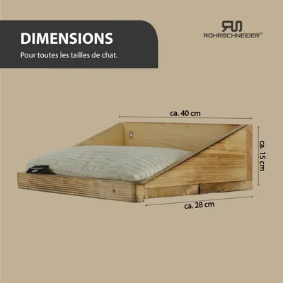 Rohrschneider Marche d'escalade flammée avec coussins