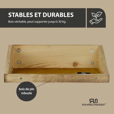 Rohrschneider Marche d'escalade flammée avec insert