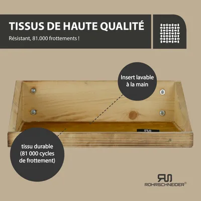 Rohrschneider Marche d'escalade flammée avec insert