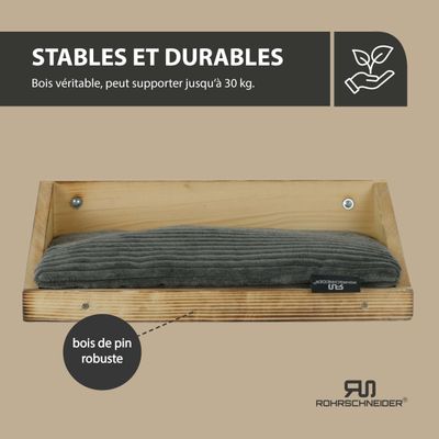 Rohrschneider Marche d'escalade flammée avec coussins